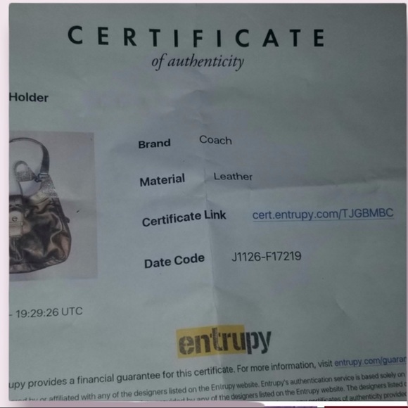 COACH Soho Copper Leather bag - Picture 3 of 6